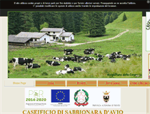 Tablet Screenshot of caseificiosabbionara.com